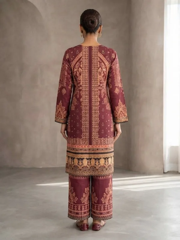 Women_Wine_Ethnic_Shimmer_Digital_Printed_Top_&_Palazzos_Co-Ord_Set