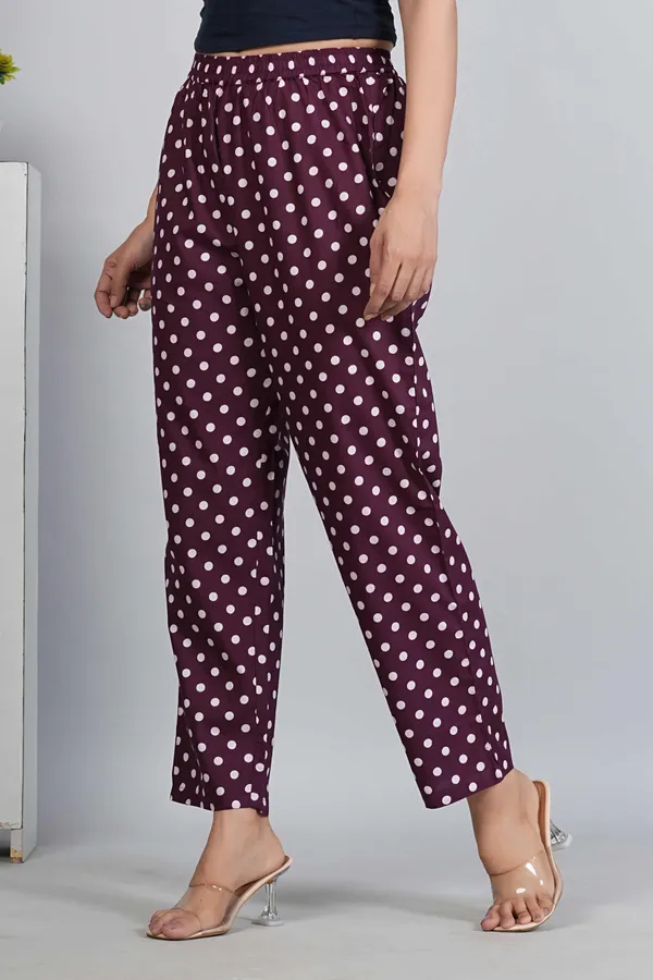 Women_Polka_Dot_Printed_Smart_Trousers