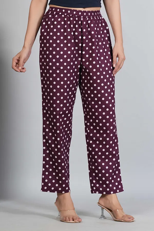 Women_Polka_Dot_Printed_Smart_Trousers