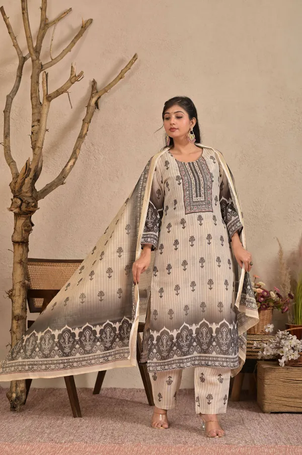 Women_Ethnic_Motifs__Hand_Work_Neck_Straight_Kurta_with_Trousers_&_Dupatta