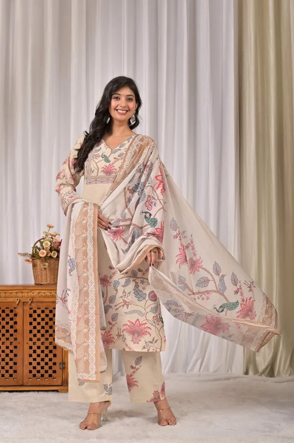 Women_Ethnic_Motifs_Printed_Straight_Thread_Work_Kurta_with_Trousers_&_Dupatta