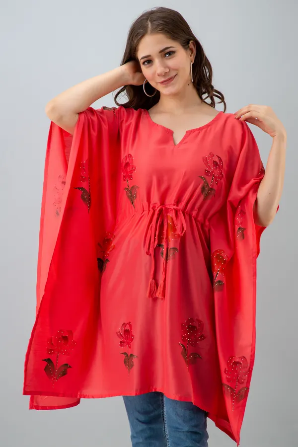 Women_Muslin_Printed_Kaftan_Top_with_V-Neck