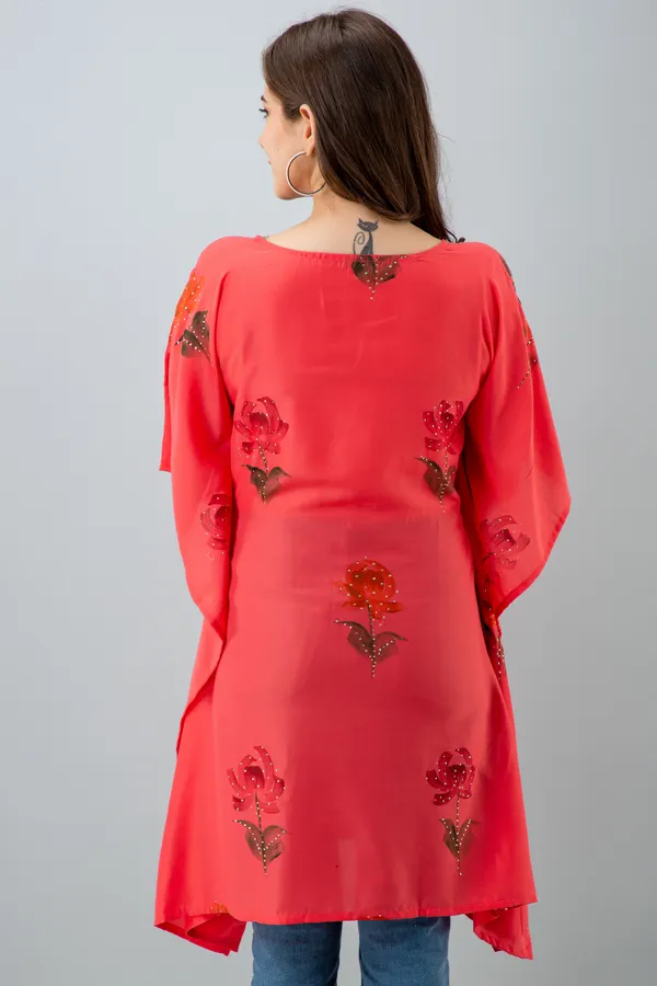 Women_Muslin_Printed_Kaftan_Top_with_V-Neck