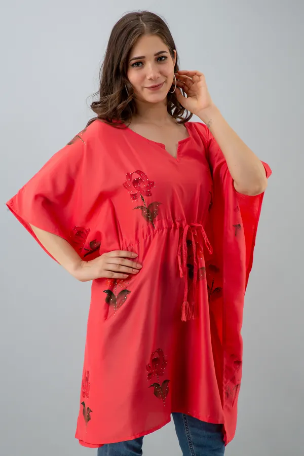 Women_Muslin_Printed_Kaftan_Top_with_V-Neck