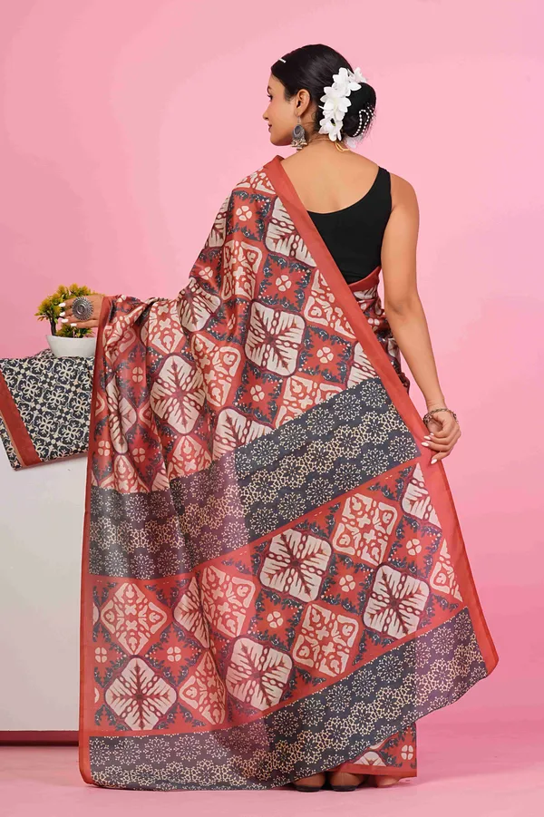 Women_Ajrakh_Printed_Silk_Designer_Saree_with_Blouse_Piece