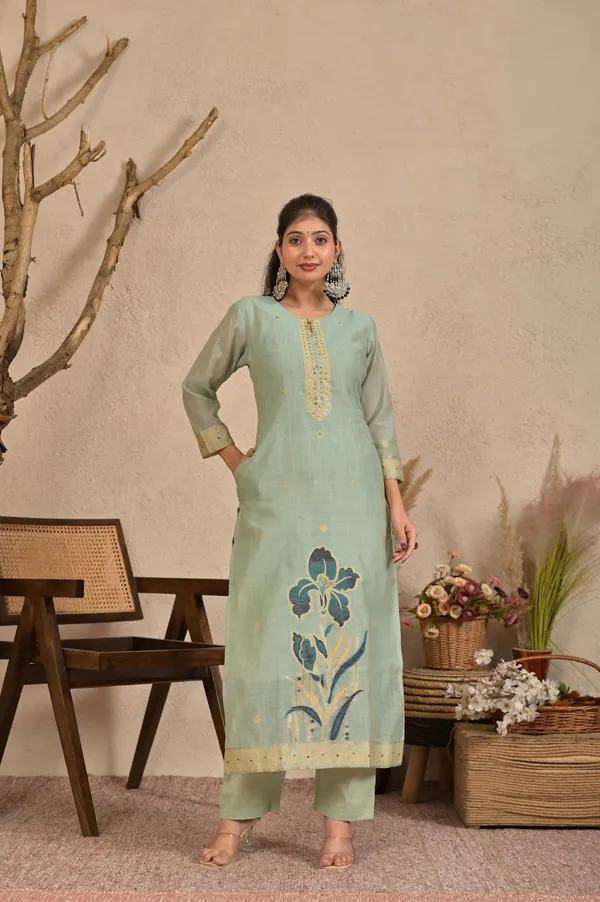 Women_Floral_Printed_Kurta_Set_with_Mirror_Hand_Work,_Palazzo_&_Dupatta