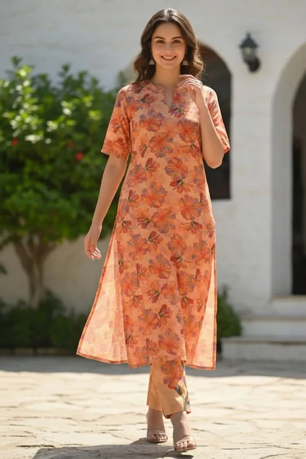 Women_Casual_Floral_Printed_Co-ord_Set_with_Loop-Detail_Kurta_&_Matching_Trousers