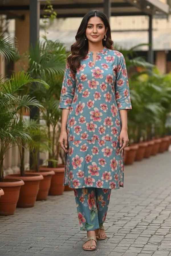 Digital_Print_Straight_Fit_Pure_Cotton_Co-Ord_Set_Women