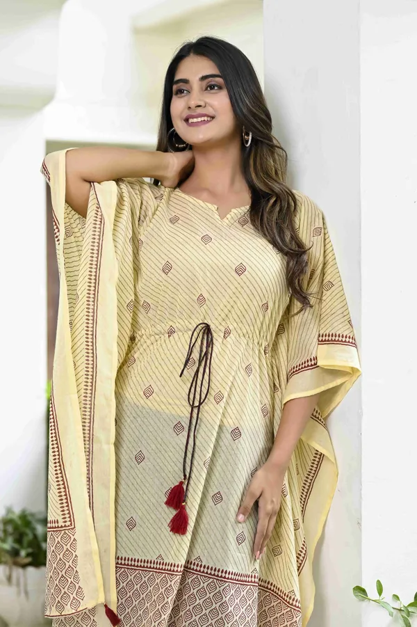 Printed_Flared_Sleeves_Kaftan_Style_Crepe_Longline_Top_for_Women