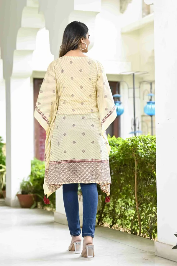 Printed_Flared_Sleeves_Kaftan_Style_Crepe_Longline_Top_for_Women