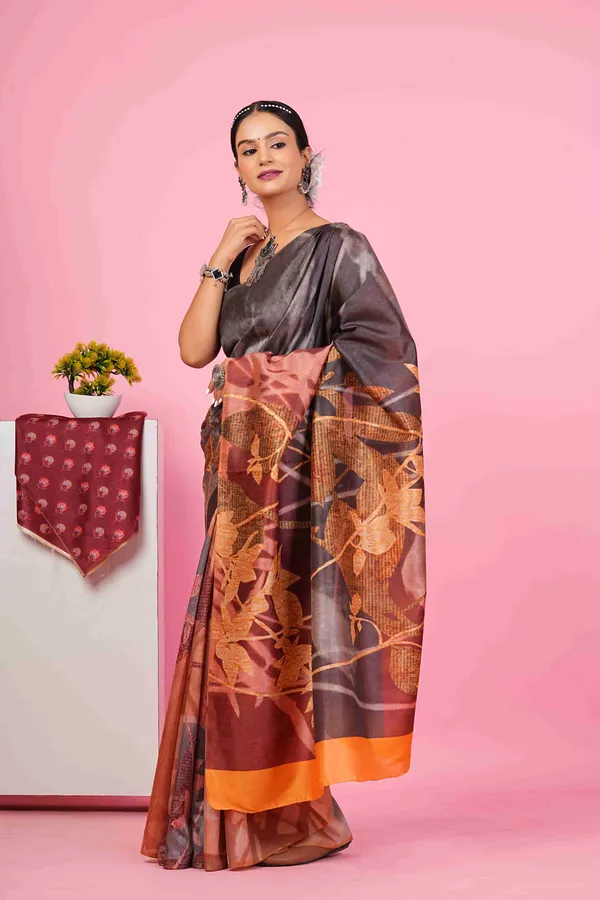 Floral_Printed_Silk_Saree_with_Unstitched_Blouse_for_Women