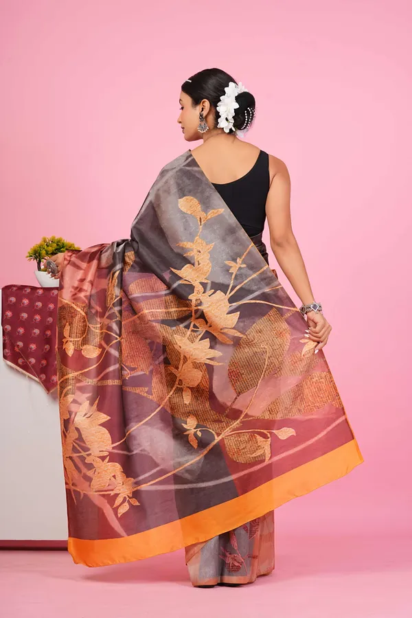 Floral_Printed_Silk_Saree_with_Unstitched_Blouse_for_Women