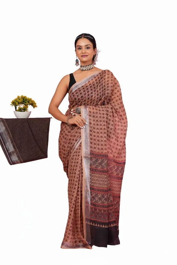 Stylish_Ethnic_Motifs_Printed_Poly_Linen_Saree_for_Women