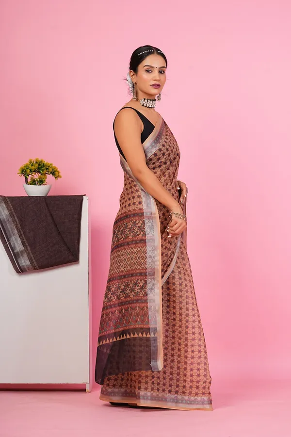 Stylish_Ethnic_Motifs_Printed_Poly_Linen_Saree_for_Women