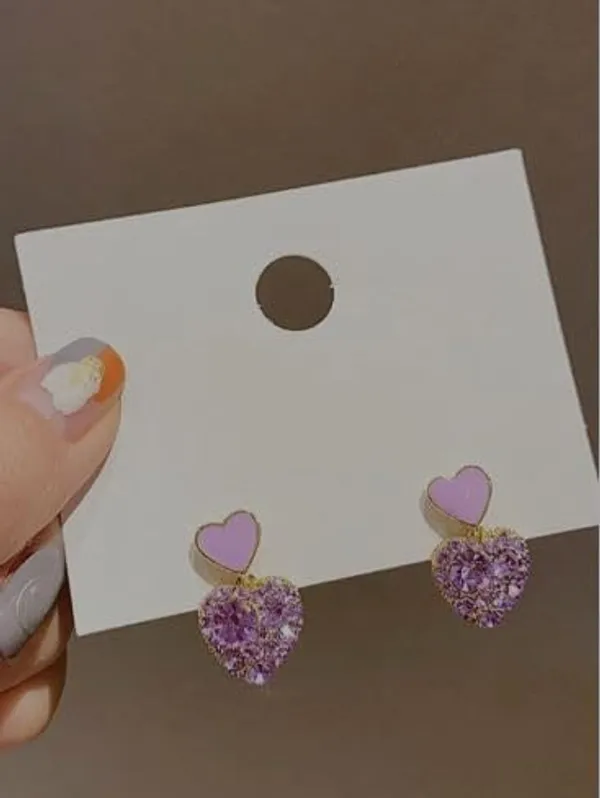 Purple_Premium_Earrings_Alloy_For_Women