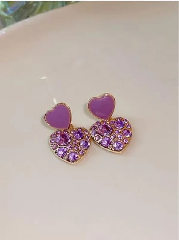 Purple_Premium_Earrings_Alloy_For_Women