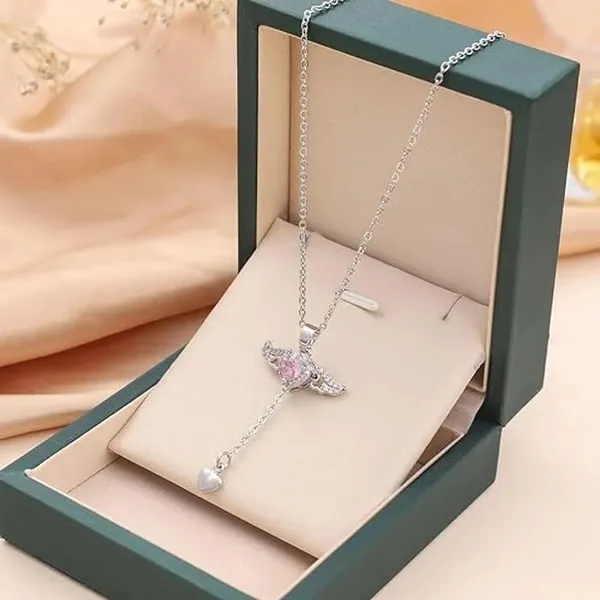 White_Premium_Necklace_Stainless_Steel_For_Women