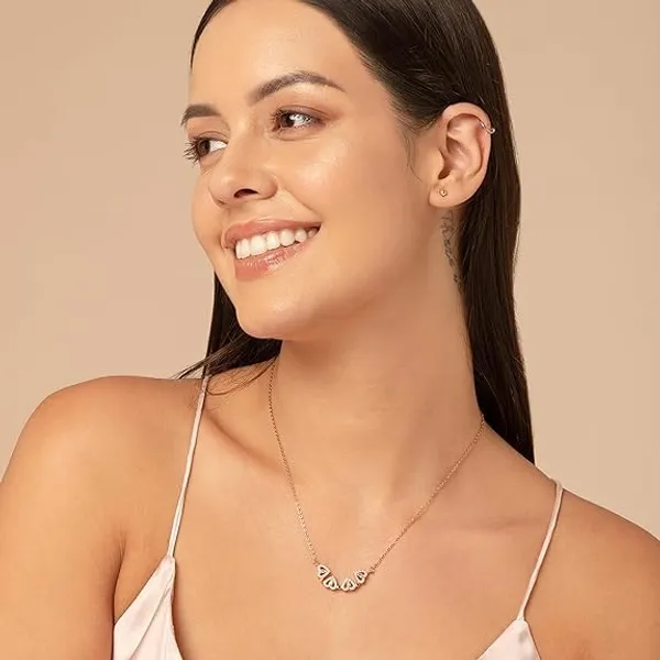 Rose_Gold_Premium_Necklace_Alloy_Imitation_Pearl_For_Women