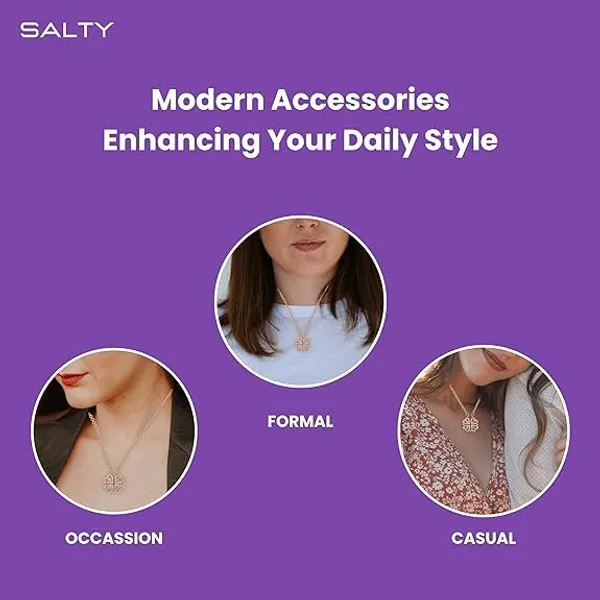Rose_Gold_Premium_Necklace_Alloy_Imitation_Pearl_For_Women