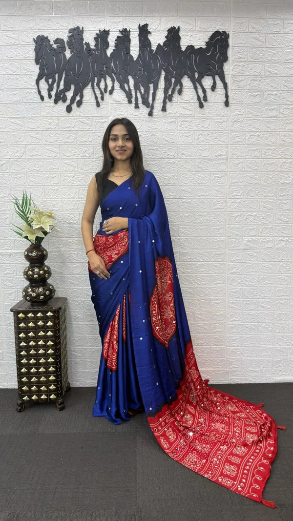 BLUE_AND_RED_KASUMBO_REAL_MIRROR_SAREE