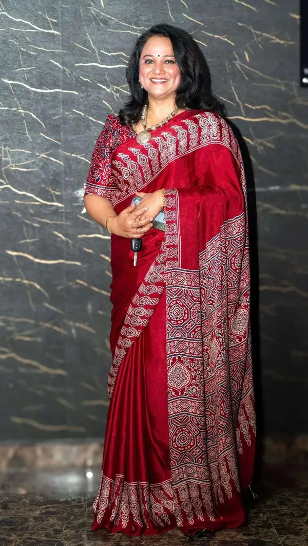 MAROON_COLOR_AJRAKH_SAREE