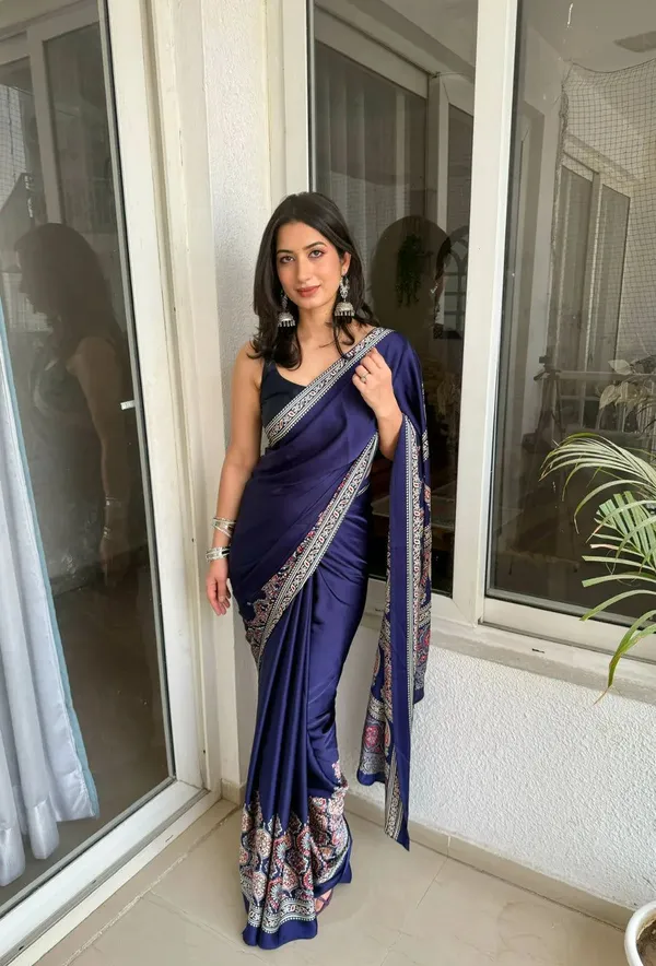 PURPLE_COLOR_HALF_AND_HALF_AJRAKH_SAREE
