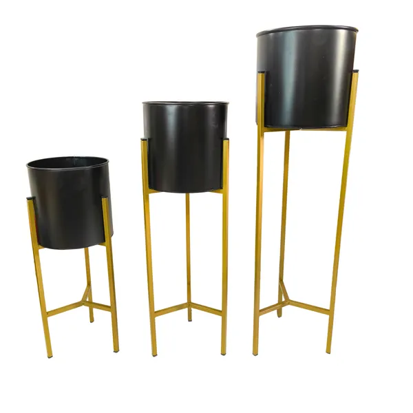 Modern_Black_&_Gold_Metal_Planter_Stand_Set_of_3_|_18_inch,_23_inch_&_28_inch_Floor_Planters_for_Living_Room_&_Balcony