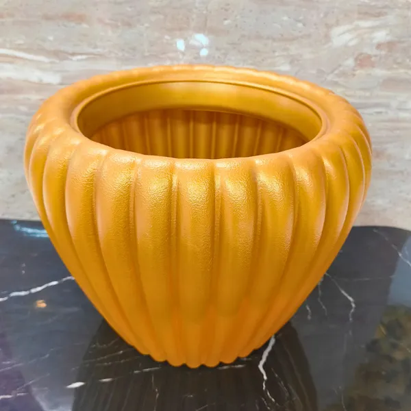 Reno_Plastic_Ribbed_Decorative_Planter_|_For_Home,_Garden_&_Events_|_11_inch