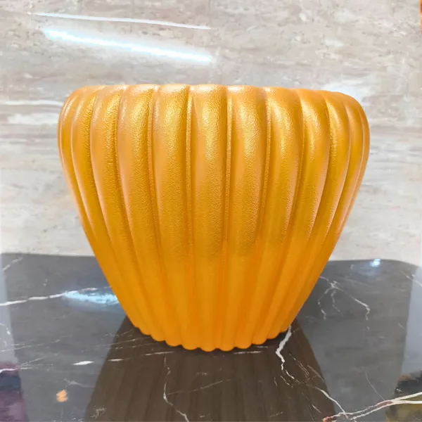 Reno_Plastic_Ribbed_Decorative_Planter_|_For_Home,_Garden_&_Events_|_11_inch