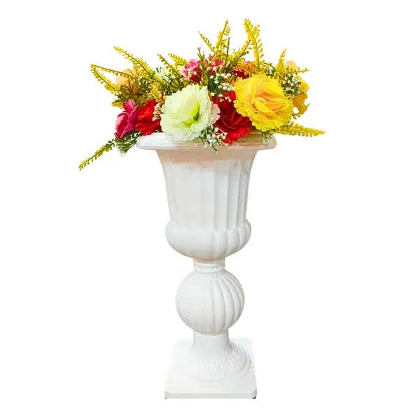 Pisa_Pot_with_Ball_Tall_Plastic_Urn_Planter_|_For_Entrance,_Garden_&_Lobby_|_19_Inch