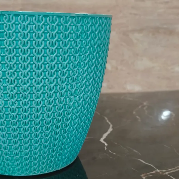 Pack_of_6_Textured_Turkey_Plastic_Lightweight_Planter_|_for_Home_&_Office_|_5_Inch