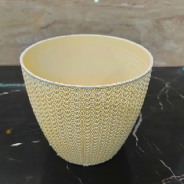 Pack_of_6_Textured_Turkey_Plastic_Lightweight_Planter_|_for_Home_&_Office_|_5_Inch