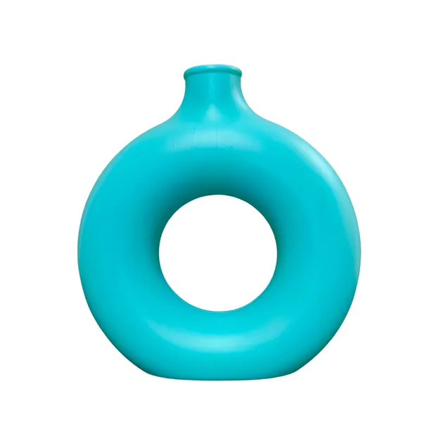 Pack_Of_4_Blue_Plastic_Table_Flower_Vase_|_For_Home,_Garden_&_Events_|_8_Inches