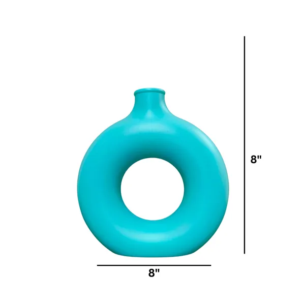 Pack_Of_4_Blue_Plastic_Table_Flower_Vase_|_For_Home,_Garden_&_Events_|_8_Inches
