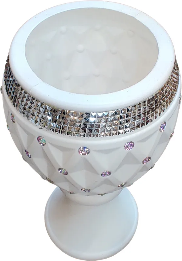 White_Plastic_Floortable_Flower_Vase_|_For_Home,_Garden_&_Events_|_23_Inches