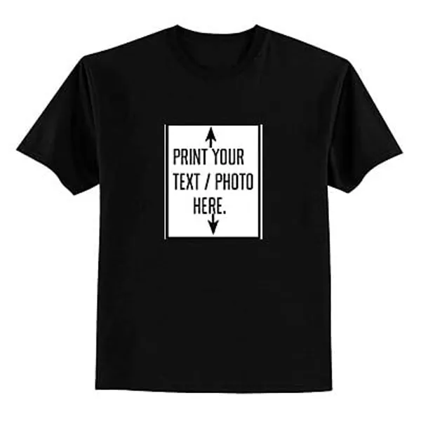 Black_Pure_Cotton_Personalized_Text_On_T-Shirt_For_Men_&_Women