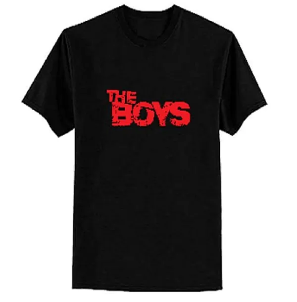 Black_Pure_Cotton_Slogan_The_Boys_Printed_T-Shirt_For_Men_&_Women