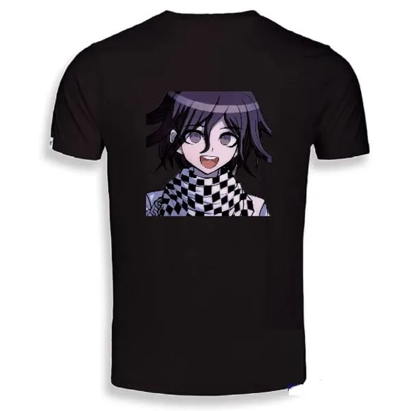Black_Back_Side_Anime_Kokichi_Printed_T-Shirt_For_Men_&_Women