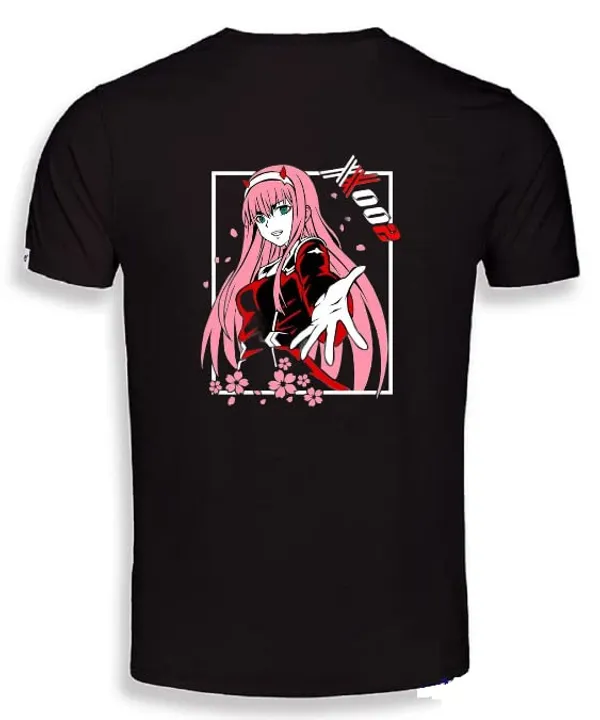 Black_Pure_Cotton_Style_Savvy_Back_Side_Anime_Nezuk_Printed_T-Shirt_For_Men_&_Women