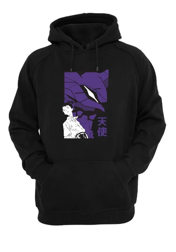 Black_Anime_Shinji_Eva_Printed_Men_&_Women_Cotton_Hooded_Hoodie