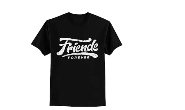 Black_Pure_Cotton_Slogan_Friend_Printed_T-Shirt_For_Unisex