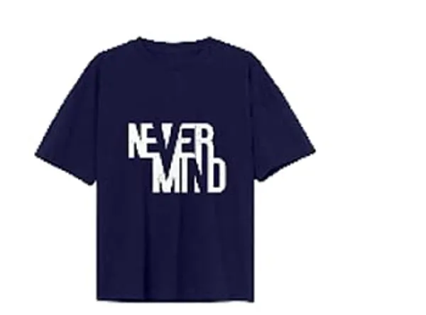 Navy_Blue_Pure_Cotton_Slogan_Never_Mind_Printed_T-Shirt_For_Men_&_Women