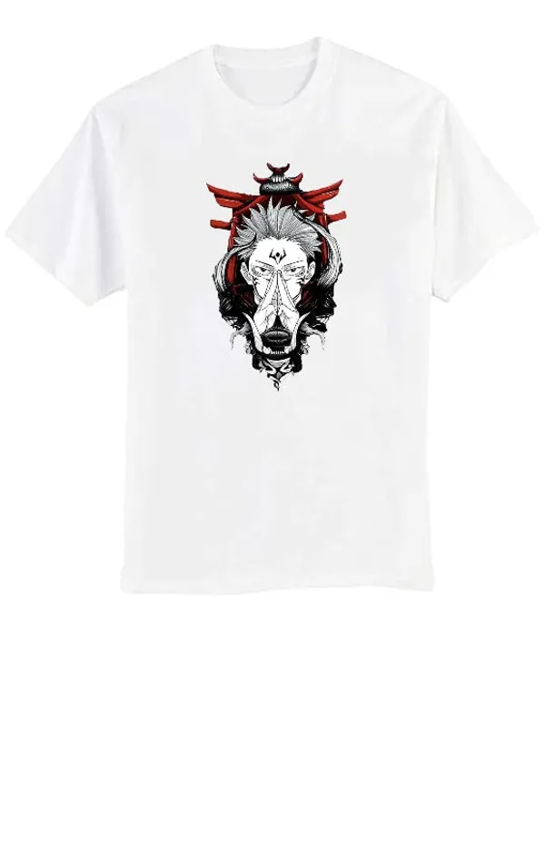 White_Regular_Fit_Stylish_Anime_Printed_T-Shirt_For_Men_&_Women