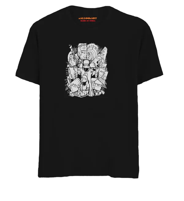 Black_Pure_Cotton_Anime_Narto_Printed_T-Shirt_For_Men_&_Women