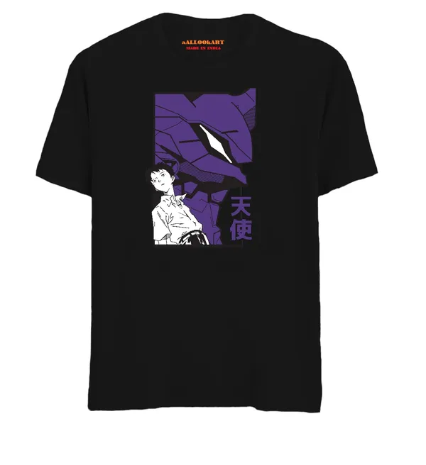 Black_Pure_Cotton_Regular_Fit_Anime_Shinji_Eva_Printed_T-Shirt_For_Men_&_Women