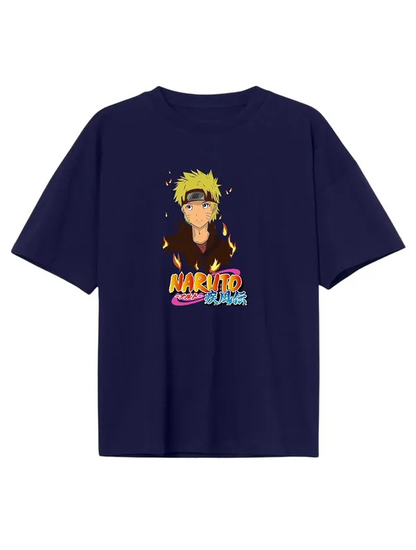 Navy_Blue_Pure_Cotton_Regular_Fit_Anime_Narutto_Printed_T-Shirt_For_Men_&_Women