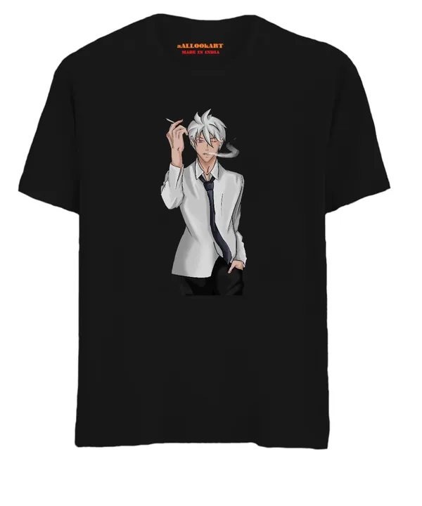 Black_Pure_Cotton_Anime_Free_Fire_Boy_Printed_T-Shirt_For_Men_&_Women