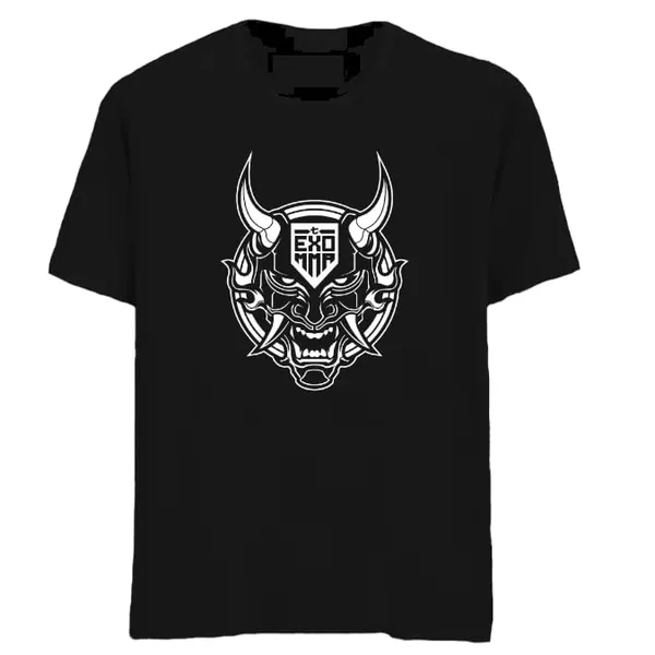 Black_Pure_Cotton_Anime_Exo_Mma_Printed_T-Shirt_For_Men_&_Women