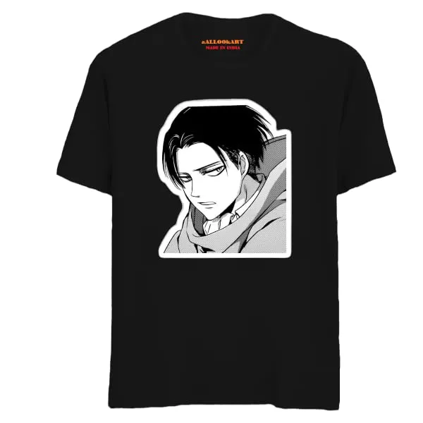 Black_Anime_Attck_On_Titon_Printed_T-Shirt_For_Men_&_Women