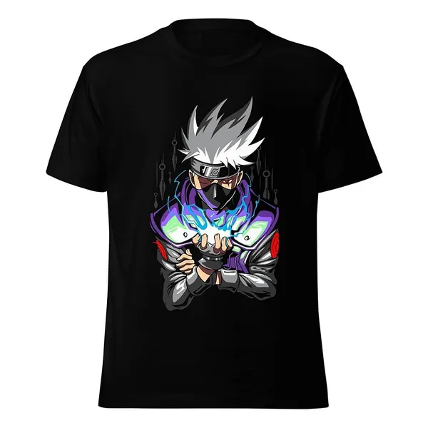 Black_The_Copy_Ninja_Japanese_Anime_Manga_Printed_Unisex_Fit_Cotton_T-Shirt